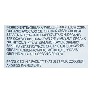 Lesser Evil Space Balls Organic Light + Fluffy Interstellar Cheddar 12/7 OZ [UNFI #2919710] [ebt]