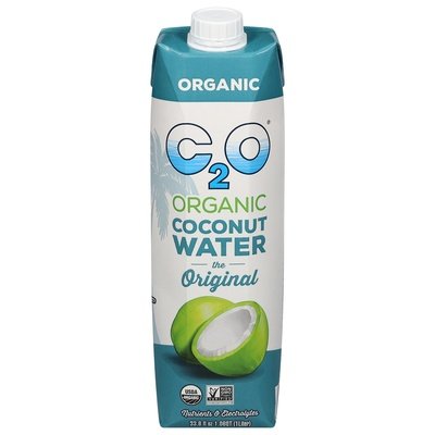C2O Coconut Water Organic Original 12/33.80 OZ [UNFI #2933851] [ebt] T