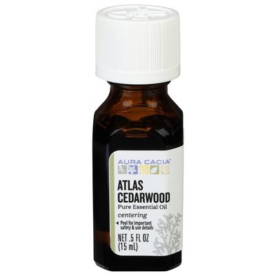 Aura Cacia Pure Essential Oil Atlas Cedarwood 1/.50 OZ [UNFI #1830603] T
