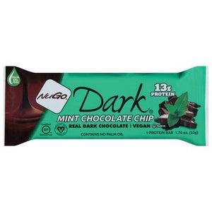 Nugo Protein Bar Mint Chocolate Chip 12/1.76Oz [UNFI #0474593] [ebt]
