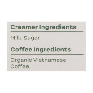 Copper Cow Coffee Vietnamese Coffee Premium Pour Over Latte Classic 6/7.4 OZ [UNFI #2775856] [ebt]