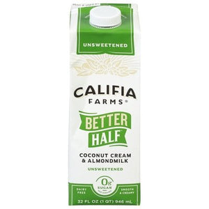 Califia Farms Coconut Cream & Almondmilk Unsweetened 6/32 OZ [UNFI #2368447] [ebt] T