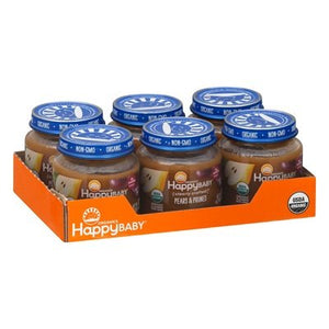 Happy Baby Pear Prune Stage 2 6/4 OZ [UNFI #2473973] [ebt]