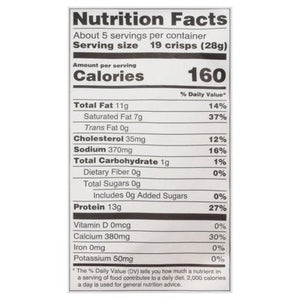 Parm Crisps Cheese Snack Original Oven-Baked Family Size 12/5 OZ [UNFI #2469450] [ebt]