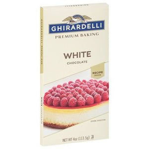 Ghirardelli Baking Bar White Chocolate 12/4 OZ [UNFI #1957349] [ebt]