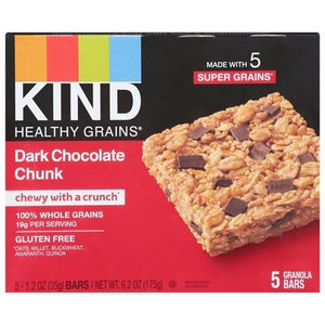 Kind Granola Bars Dark Chocolate Chunk 8/5/1.2OZ [UNFI #1283241] [ebt]