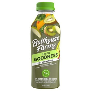 Bolthouse Farms 100% Fruit & Vegetable Juice Smoothie Green Goodness 6/15.2 OZ [UNFI #1790989] [ebt] T