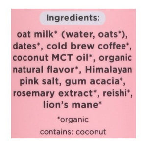 Pop & Bottle Oat Milk Latte Organic Caramel Cold Brew 12/8 OZ [UNFI #2781029] [ebt]