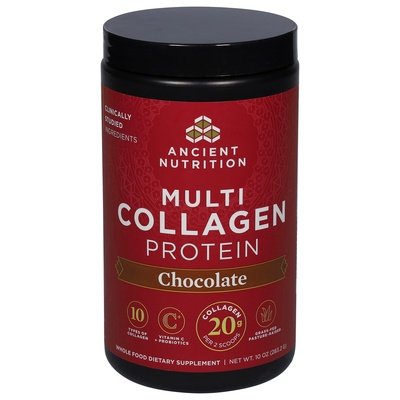 Ancient Nutrition Multi Collagen Protein Chocolate 10 OZ [UNFI #2709491] T