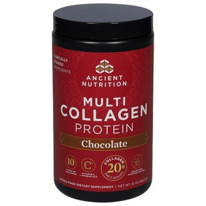 Ancient Nutrition Multi Collagen Protein Chocolate 10 OZ [UNFI #2709491] T