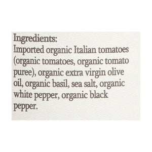Organico Bello Pasta Sauce Organic Delicate Recipe 6/25 OZ [UNFI #2601466] [ebt]