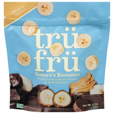 Tru Fru Pbtr & Dark Choc Bananas 6/8 OZ [UNFI  #2740504]