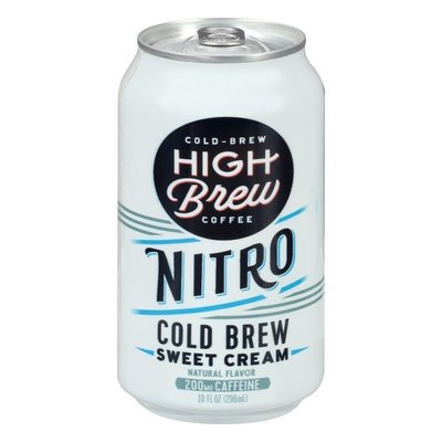 High Brew Coffee Coffee Cold-Brew Sweet Cream 12/10 OZ [UNFI #2822419] [ebt]