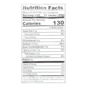 Pop Daddy Pretzel Sticks Yellow Mustard 12/7.5 OZ [UNFI #2774602] [ebt]