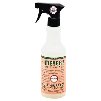 Mrs Meyers Clean Day Multi-Surface Everyday Cleaner Geranium Scent 6/16 OZ [UNFI #1584630] T
