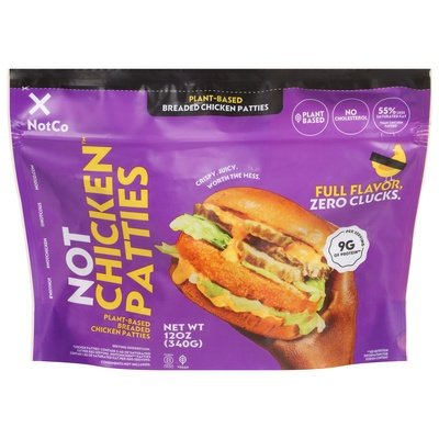 Notco Plant Based Chicken Patties 6/4 Ct [UNFI  #2945939]