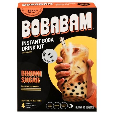 Bobabam Brown Sugar 12/9.2 OZ [UNFI  #2955433]