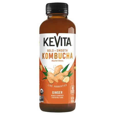 Kevita Kombucha Ginger Master Brew 6/15.2 OZ [UNFI #2266252] [ebt] T