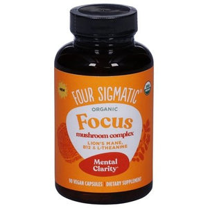 Four Sigmatic Mushroom Complex Organic Focus Mental Clarity Capsules 1/90 CT [UNFI #3011251] T