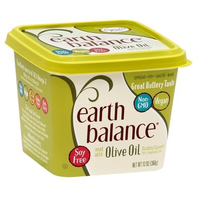 Earth Balance Buttery Spread with Olive Oil 6/13 OZ [UNFI #1700863] [ebt]