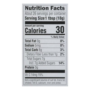 Crofters Premium Spread Organic Wild Blueberry 6/16.5 OZ [UNFI #2768729] [ebt]