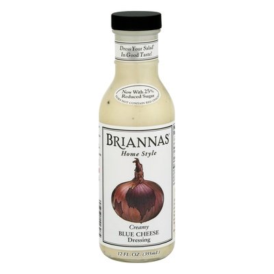 Briannas Dressing Creamy Blue Cheese 6/12 OZ [UNFI #899047] [ebt]