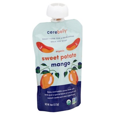 Cerebelly Sweet Potato Mango Organic 6/4 OZ [UNFI #2529295] [ebt]