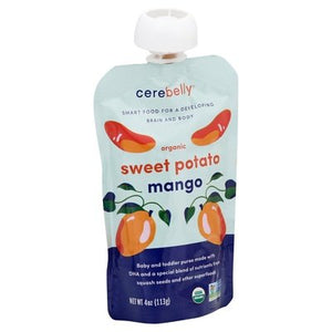Cerebelly Sweet Potato Mango Organic 6/4 OZ [UNFI #2529295] [ebt]