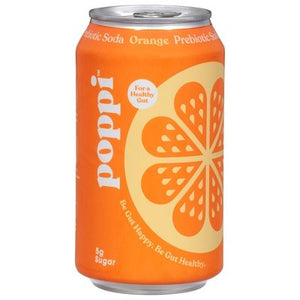 Poppi Prebiotic Soda Orange 12/12 OZ [UNFI #2674653] [ebt] T