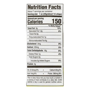 Boulder Canyon Potato Chips Classic Sea Salt Olive Oil Classic Cut 12/6.5 OZ [UNFI #1309699] [ebt]