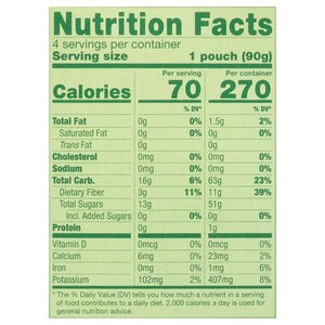 Gogo Squeez Apple Sauce Organic Fruit On The Go Apple Apple 4 Pack 12/4/3.2 OZ [UNFI #1129402] [ebt]