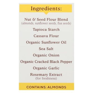 Simple Mills Crackers Almond Flour Cracked Black Pepper 6/4.25 OZ [UNFI #2038339] [ebt]