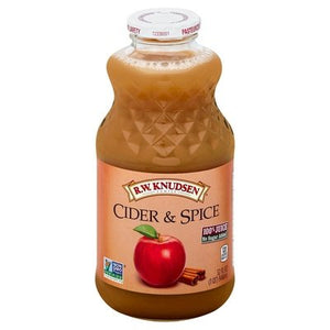R W Knudsen Family 100% Juice Cider & Spice 6/32 OZ [UNFI #2449635] [ebt]