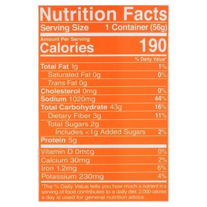 Lotus Foods Rice Ramen Spicy Kimchi 6/1.98 OZ [UNFI #2554004] [ebt]