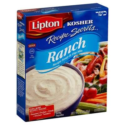 Lipton Recipe Soup & Dip Mix Ranch 12/2.4 OZ [UNFI #0863233] [ebt]