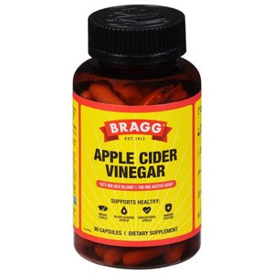 Bragg Apple Cider Vinegar Capsules 90 CAP [UNFI #2788339] T