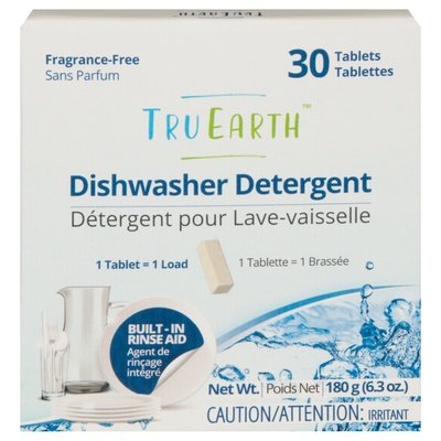 Tru Earth Dishwasher Detergent Tablets 12/30 CT [UNFI #2935492] T