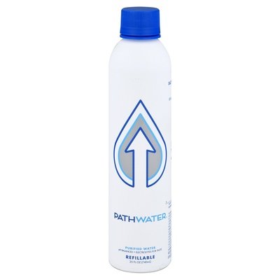 Pathwater Purified Water Refillable 12/25 OZ [UNFI #2425338] [ebt] T
