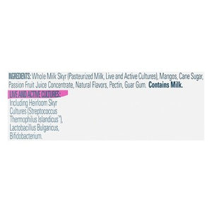 Icelandic Provisions Extra Creamy Skyr Passion Fruit & Mango 12/4.4 OZ [UNFI #2953750] [ebt]