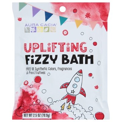 Aura Cacia Fizzy Bath Uplifting 6/2.5 OZ [UNFI #2781227] T