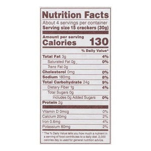 Back To Nature Crackers Gluten-Free Multi-Seed Rice Thin 12/4 OZ [UNFI #1516780] [ebt]