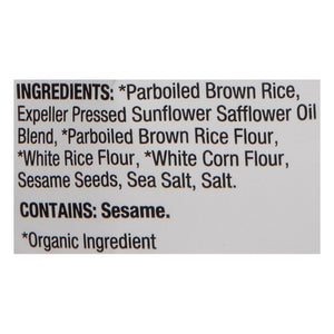 Lundberg Family Farms Rice Chips Sea Salt Original Thick And Crunchy 6/5.5 OZ [UNFI #3028925] [ebt]