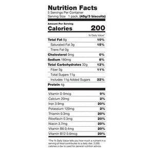 Sweet Lorens Breakfast Biscuits Cinnamon Sugar 6/8 OZ [UNFI #3011897] [ebt]