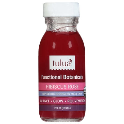Tulua Functional Botanicals Hibiscus Rose 12/2 OZ [UNFI #2928661] [ebt]