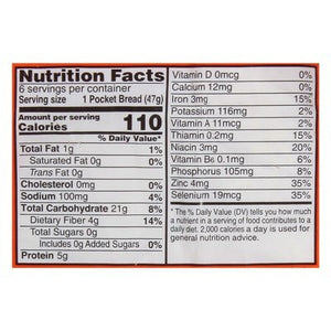 Fd For Life Pita Ezekiel9 12/10 OZ [UNFI  #0806000]