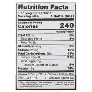 Oats Over Night Shake Chocolate Peanut Butter 5/2.2 OZ [UNFI #2916195] [ebt]