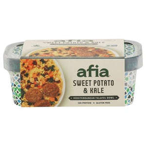 Afia Meal Falafel Sweet Potato Kale 6/10 OZ [UNFI  #2977288]