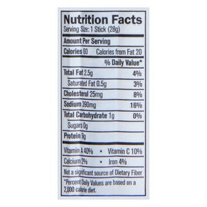 Vermont Smoke And Cure Turkey Stick Uncured Pepperoni 24/1 OZ [UNFI #1515212] [ebt]