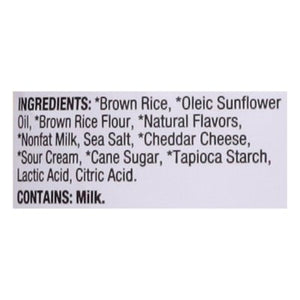 Lundberg Family Farms Rice Cake Organic White Cheddar Minis 6/5 OZ [UNFI #2539385] [ebt]