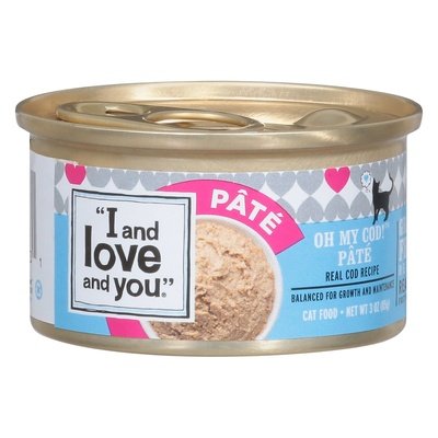 I And Love And You Cat Food Oh My Cod! Pate 24/3 OZ [UNFI #01266873]
